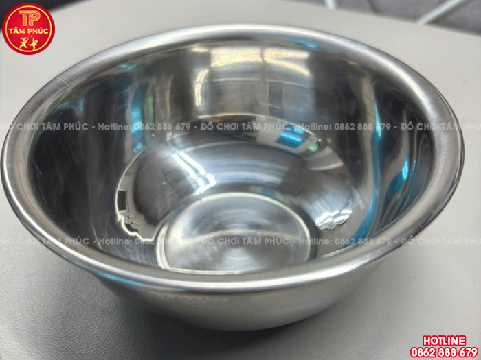 Bát inox cho bé trường mầm non chất lượng giá rẻ NT7-005