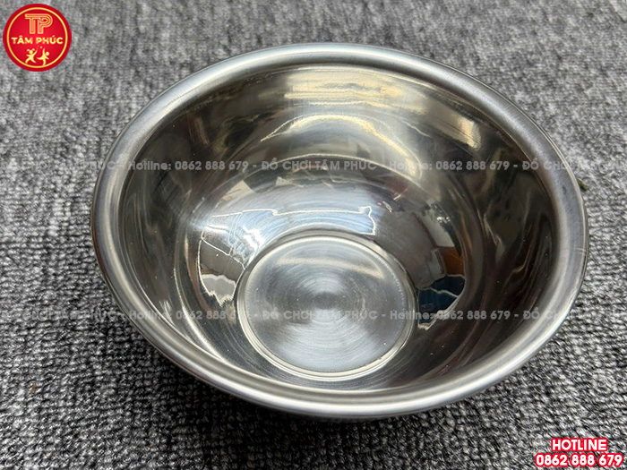 Bát inox cho bé trường mầm non chất lượng giá rẻ NT7-005