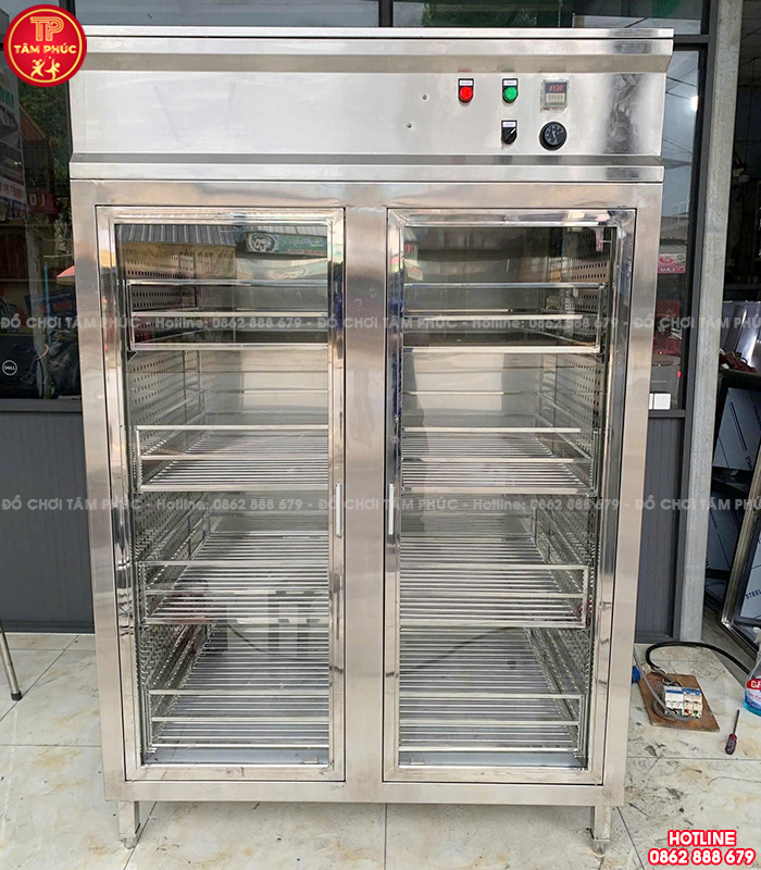 Tủ sấy bát inox 300 - 600 bát cho trường mầm non NT8-005