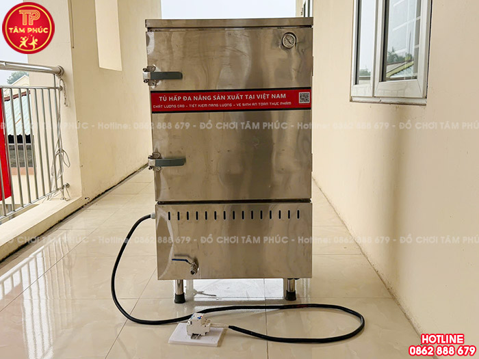 Tủ hấp khăn inox 30kg cho trường mầm non NT8-007