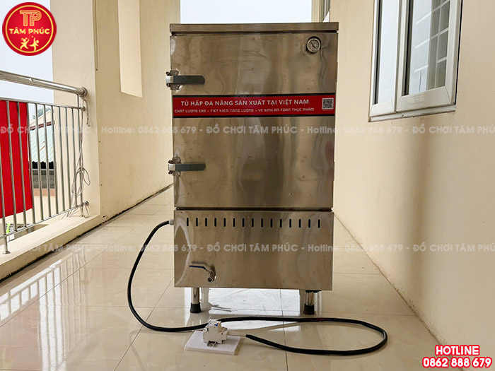 Tủ hấp khăn inox 30kg cho trường mầm non NT8-007