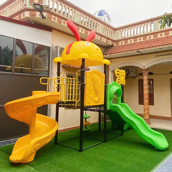 TP1-118-cau-truot-lien-hoan-2-khoi-mai-tho-mang-don-mang-xoan-2 Cầu trượt liên hoàn ngoài trời 2 khối mái Thỏ TP1-118