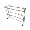 Giá phơi khăn inox kiểu móc cho bé mầm non NT7-009
