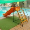 Cầu trượt cho bể bơi máng đơn nhựa nhập khẩu TP12-006
