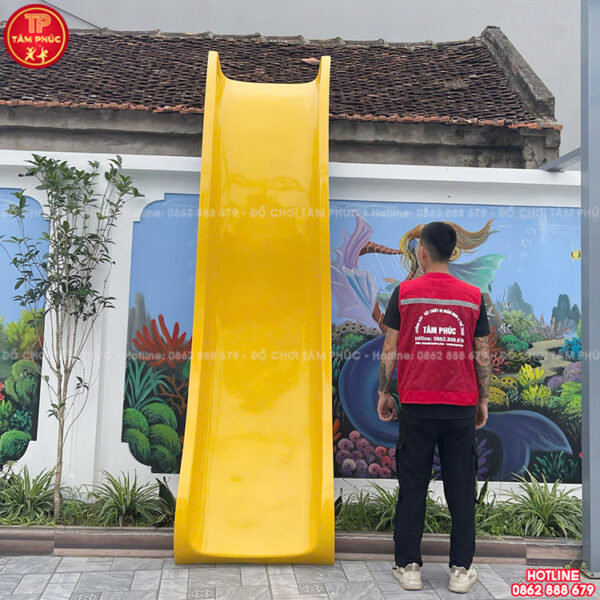 Máng trượt lượn sóng cho bể bơi bằng nhựa Composite TP12-007