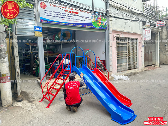 Máng trượt đơn nhựa Composite giá tốt nhất TP9-007-A