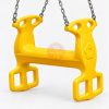 Ghế ngồi xích đu 2 chỗ bằng nhựa cho bé mầm non TP9-051