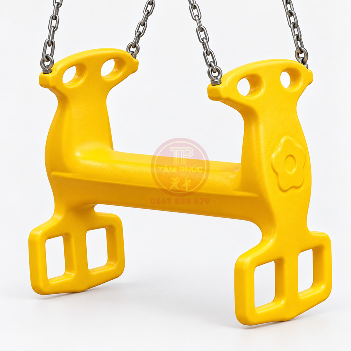 TP9-051-ghe-ngoi-xich-du-2-cho-nhua-cho-be-mam-non-2 Ghế ngồi xích đu 2 chỗ bằng nhựa cho bé mầm non TP9-051
