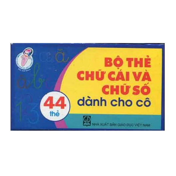 Bộ chữ cái và số (dùng cho cô) TTI-008