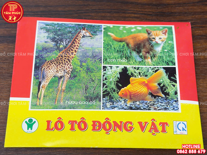 Lô tô động vật cho bé mầm non TTI-049