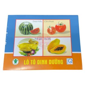 Lô tô dinh dưỡng cho bé mầm non TTI-058