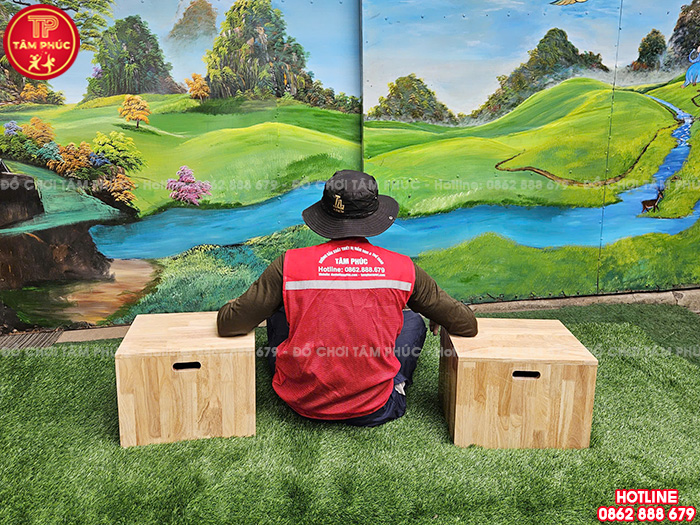 Bục bật sâu bằng gỗ cho bé mầm non TTO-073