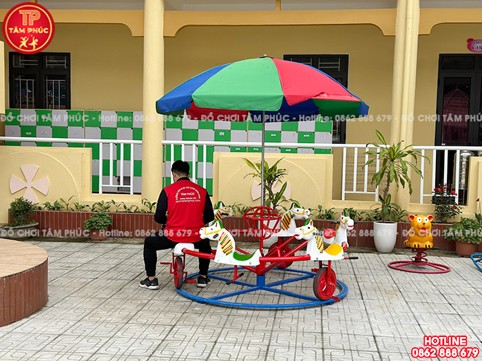 3 mẫu Đu Quay Mâm Có Ray Cho Bé bán chạy nhất tại Đồ Chơi Tâm Phúc