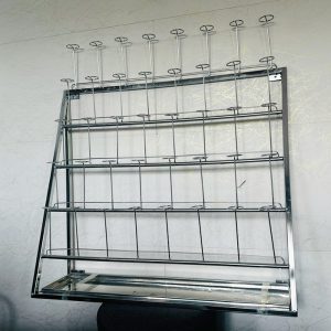 Giá úp cốc inox treo tường cho bé mầm non NT7-012-A