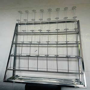 Giá úp cốc inox treo tường cho bé mầm non NT7-012-A