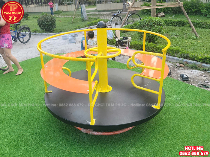 Mâm quay trẻ em cho sân chơi ngoài trời TP6-019