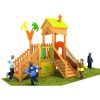 Bộ cầu trượt gỗ ngoài trời cho bé vui chơi TPG1-001