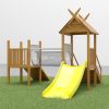 Cầu trượt liên hoàn bằng gỗ ngoài trời cho bé TPG1-004