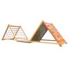 Bộ vận động thể chất gỗ leo núi leo dây cho bé TPG3-013