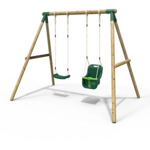 Xích đu gỗ 2 chỗ ngồi cho trẻ em đẹp giá rẻ TPG4-004