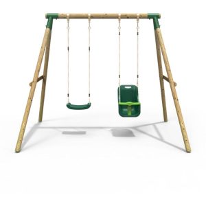 Xích đu gỗ 2 chỗ ngồi cho trẻ em đẹp giá rẻ TPG4-004