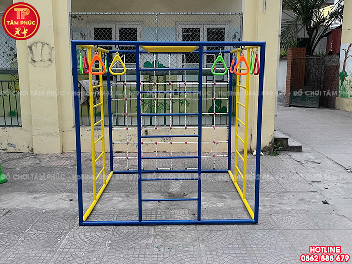 Thi công lắp đặt đồ chơi ngoài trời cho trường mầm non tại Bắc Ninh
