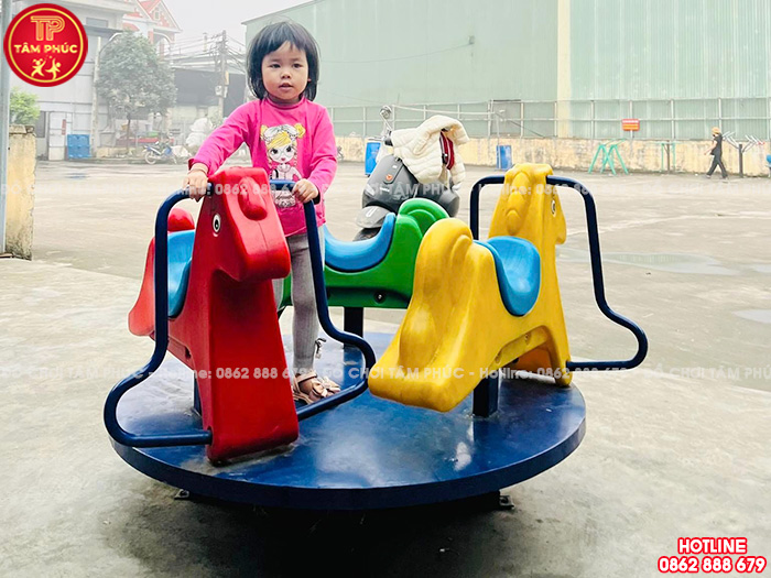 5 mẫu mâm quay đu quay con ngựa cho bé siêu đẹp siêu rẻ