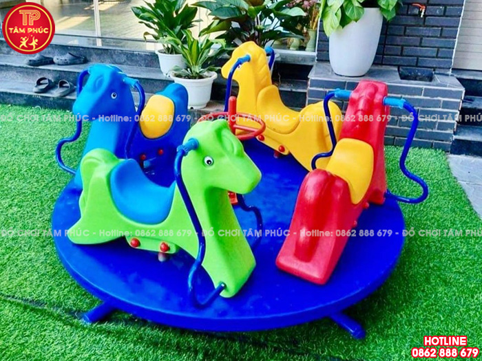 5 mẫu mâm quay đu quay con ngựa cho bé siêu đẹp siêu rẻ