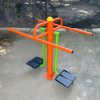 Thiết bị thể dục tập lắc eo đôi ngoài trời cho bé mầm non TP14-001
