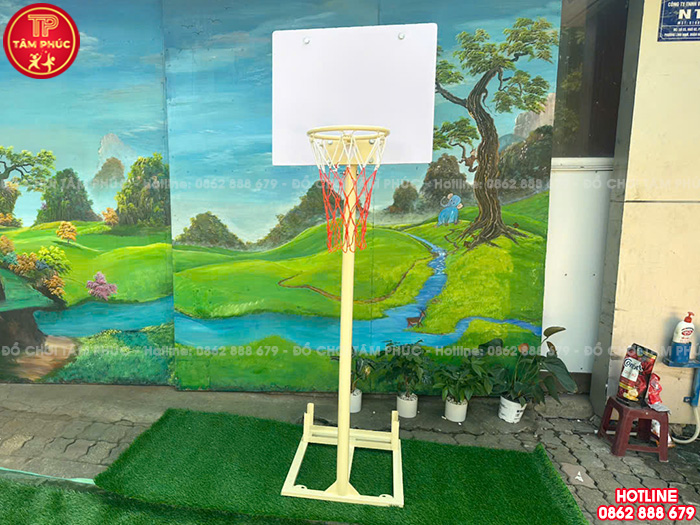 Cột ném bóng rổ ngoài trời cho bé mầm non TP14-032