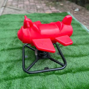 Thú nhún lò xo máy bay cho bé nhựa nhập khẩu TP2-043