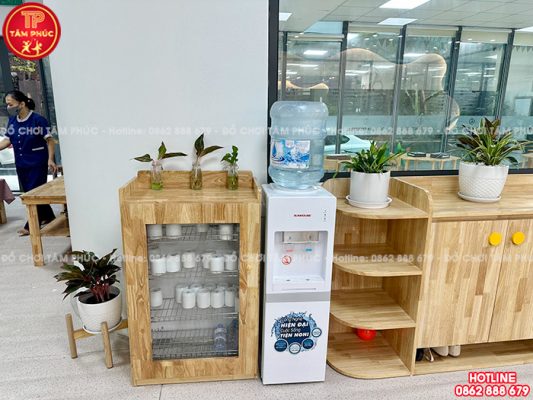 7 mẫu giá úp cốc và tủ úp ca cốc mầm non bằng gỗ và inox giá siêu tốt