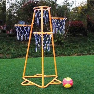 Cột bóng rổ mầm non 4 vòng ném cho bé NK11-024