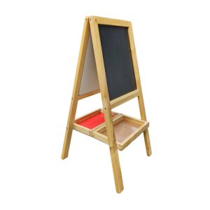 Giá vẽ tranh cho bé mầm non bằng gỗ 2 mặt NT6-010