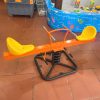 Bập bênh lò xo ngoài trời 2 ghế ngồi cho bé TP3-023