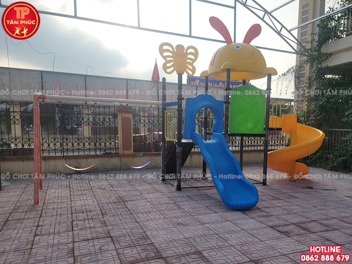 Thi công lắp đặt đồ chơi ngoài trời trường mầm non tại Nam Định