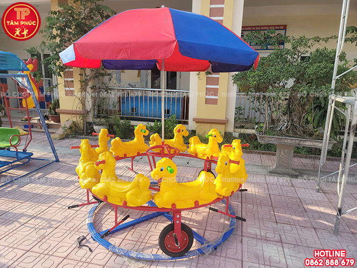 Thi công lắp đặt đồ chơi ngoài trời trường mầm non tại Nam Định