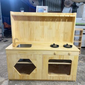 Đồ chơi tủ bếp nấu ăn bằng gỗ cho bé mầm non NT4-023
