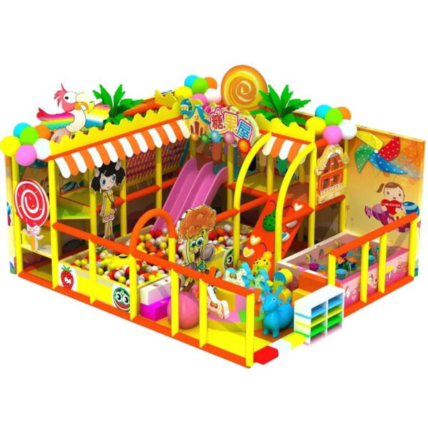 Thi công lắp đặt nhà bóng liên hoàn trong nhà cho bé