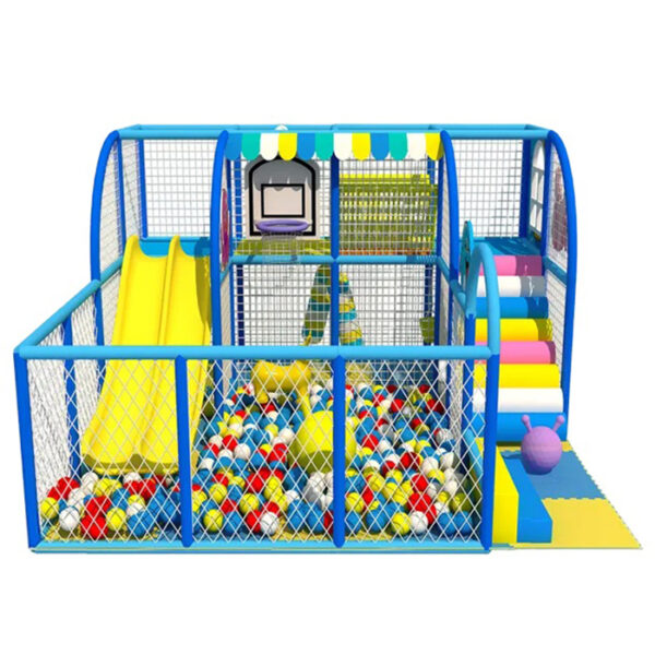 Thi công lắp đặt nhà bóng liên hoàn trong nhà cho bé