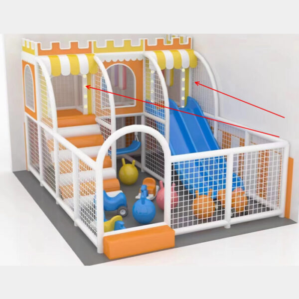 Thi công lắp đặt nhà bóng liên hoàn trong nhà cho bé