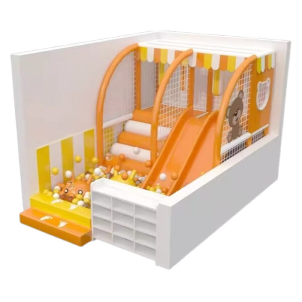 Thi công lắp đặt nhà bóng liên hoàn trong nhà cho bé