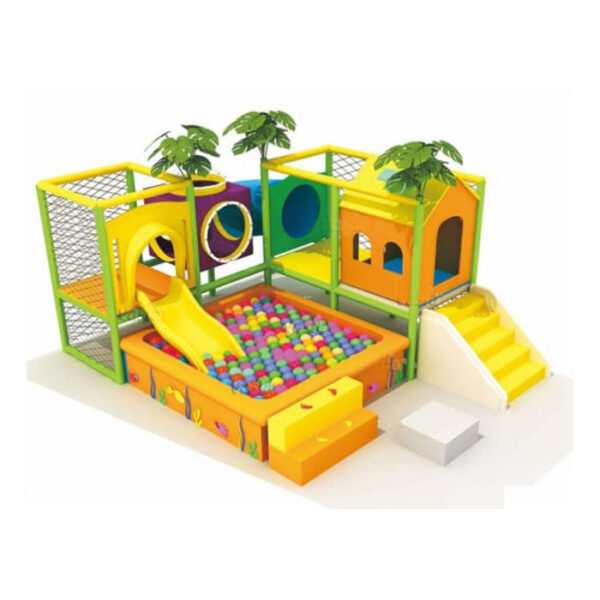 Thi công lắp đặt nhà bóng liên hoàn trong nhà cho bé