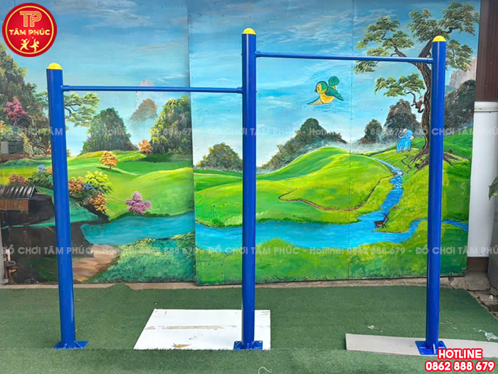 Bộ xà đơn 2 bậc ngoài trời cho học sinh tiểu học TP14-016