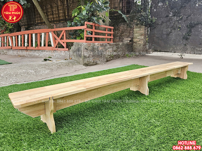 Ghế băng thể dục cho bé mầm non bằng gỗ TP7-029