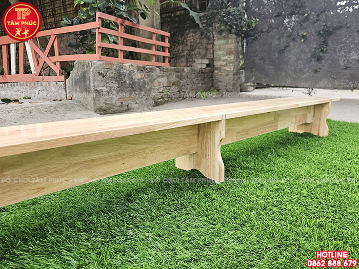 Ghế băng thể dục cho bé mầm non bằng gỗ TP7-029