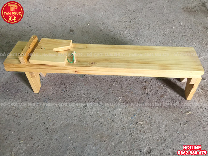 Ghế băng thể dục cho bé mầm non bằng gỗ TP7-029