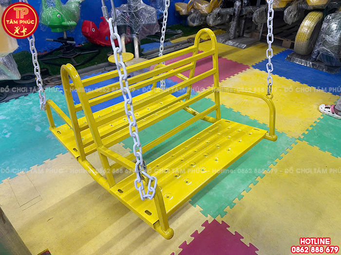 Ghế cho xích đu 4 chỗ bằng sắt cho bé mầm non TP9-054
