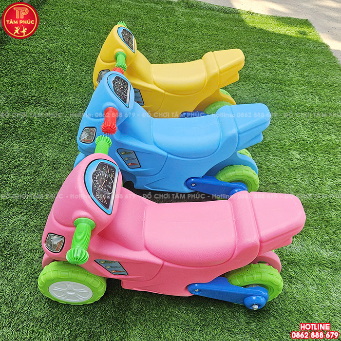 Xe máy đạp chòi chân cho bé mầm non NK6-030