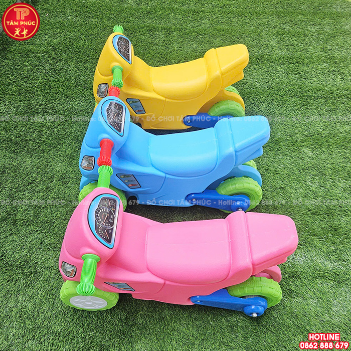 Xe máy đạp chòi chân cho bé mầm non NK6-030